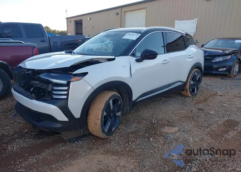 2025 Nissan Kicks Sr Intelligent Awd z USA, uszkodzony, nr VIN 3N8AP6DBXSL356061